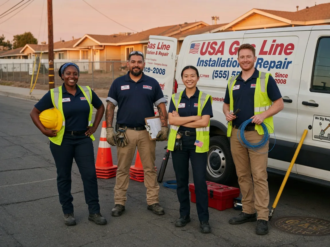 Gas Line Installation company in Chester, UT